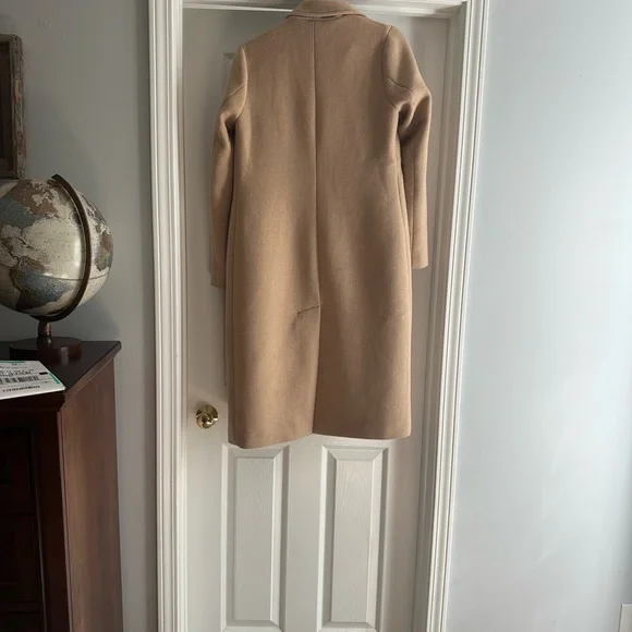 Abercrombie & Fitch Wool Blend Dad Coat - Picture 7 of 8